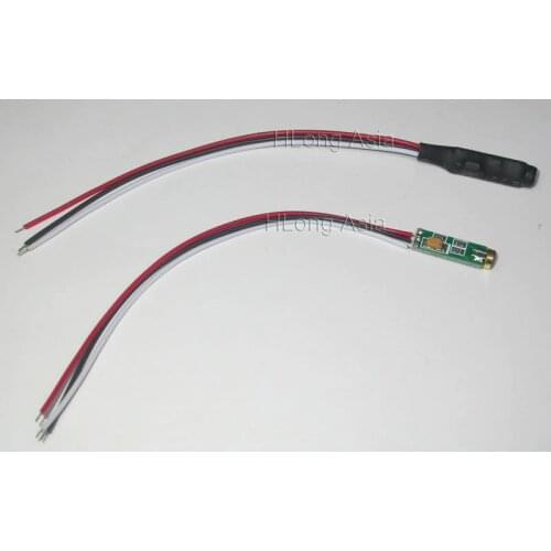 Mini MIC microphone with pre-amplifier for CCTV cameras