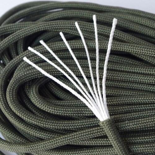 Mounchain Paracord Parachute Cord Multifunctional 7 Core Lanyard Rope Camping Survival Equipment