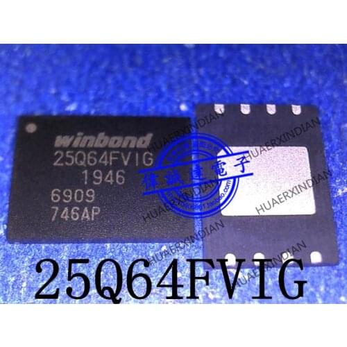 New Original 8M W25Q64FVZEIG 25Q64FVIG 25Q64FV1G 6*8 QFN8
