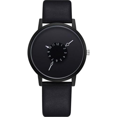 Casual Fashion Unisex Black Women men Watches High Quality Ultra thin Quartz Watch Woman Elegant Dress Ladies Watch Montre Femme