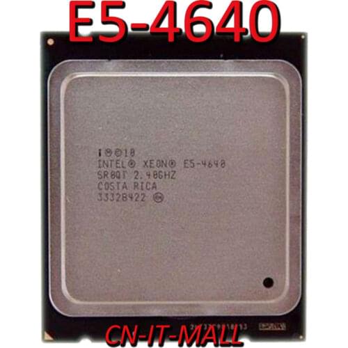 Intel Xeon E5-4640 CPU 2.4GHz 20M 8 Core 16 Threads LGA2011 Processor