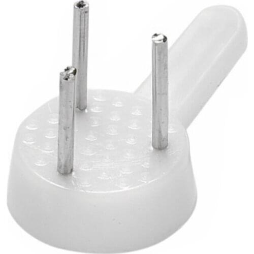 100PCS Wall Hooks Plastic Invisibl White Hanger Seamless Clock Nail Hanging Home Decor Multi Function Photo Picture Mount Frame