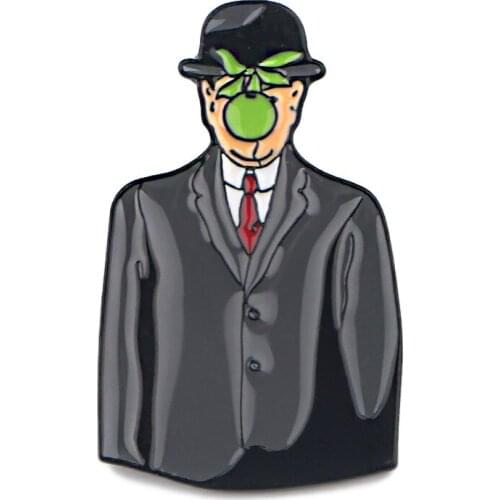 12pcs/lot E2019 Cartoon Man Character Enamel Pin Collection Fashion Lapel Pin Brooch for Friends Backpack Badge Jewelry Gift