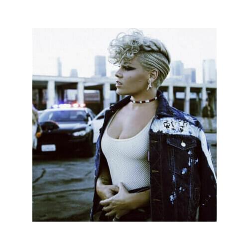 Alecia Beth Moore P!nk pink Music Singer Star Silk Fabric Wall Poster Art Decor Sticker Bright