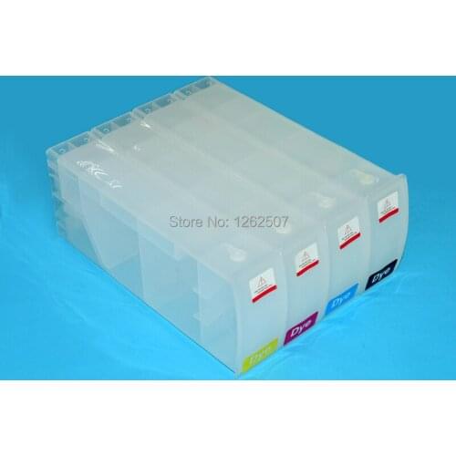BOMA-TEAM HP80 Wide format Refillable cartridge For HP Designjet 1050 1055 1050PS With chip decoder 800ml/pc 4 colors