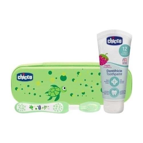 CHICCO SET DENTAL SIEMPRE SONRIENTE VERDE