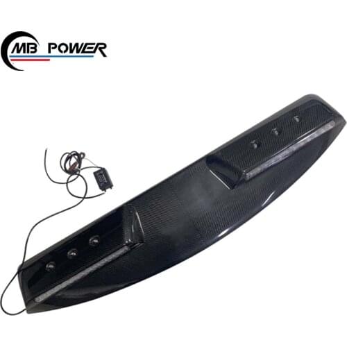 Car Body Parts For Rr Defender Car Front Roof Spoiler With Dlr Led Light