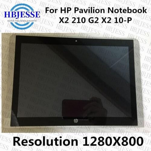 For HP Pavilion Notebook x2 210 G2 X2 10-P LCD Display Lcd Screen With Digitizer Touch Screen Assembly B101EAN01.8 TV101WXM-NP1