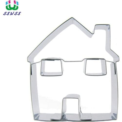 Super House Shape Cake Decorating Fondant Cutters Tools,Daily Supplies Cookie Baking Molds,Direct Selling