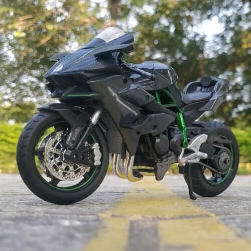 Simulation Alloy Sound And Light Motorcycle Ninja H2R Model Toy Decoration Gift