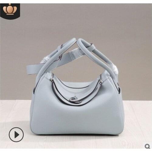 2020 New Medicine Bag Head Leather Shoulder Handbag Leather Womens Bag Luxury Handbags Women Bags Designer