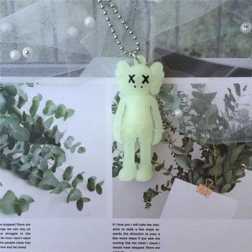 New Sesame Street doll Necklace womens fashion brand hip hop Street European and American trampoline couple necklace