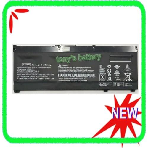 New SR04XL Battery For HP Omen 15-CE 15-DC 15-CB045WM TPN-Q193 917724-855 917678-171 HSTNN-IB7Z 917678-1B1 L08855-856 15.4V