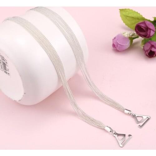 20 pairs/ lot Wholesale Underwear Accessories Adjustment Bra Straps Invisible Shoulder Strap For Women