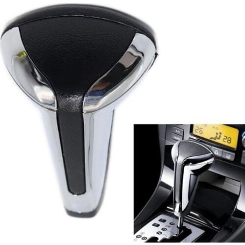 Chrome Automatic Gear Shift Knob For PEUGEOT 106 206 206CC 207 307 308 408 607 608 CITROEN C3 C4 C5 XSARA Sega Triumph C2 Elysee