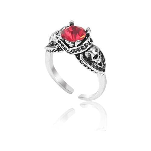 Fashion Pop Latest Retro Punk Style Simple Ring Elegant Lady Ring Valentines Day Gift Selection Direct Sales