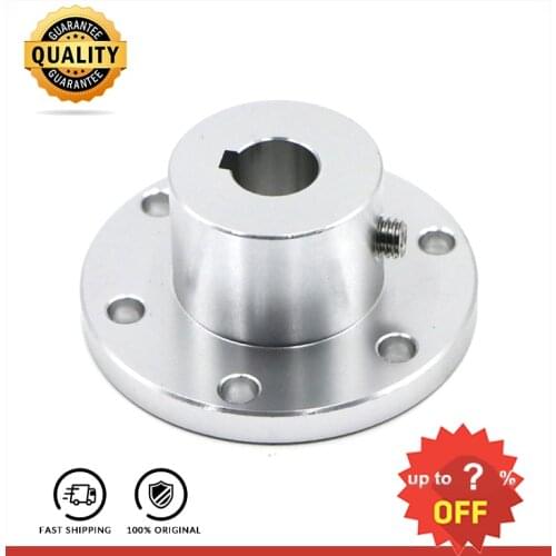 Omni wheel Flange Coupling Aluminum alloy diameter 5 6 8 10mm 12 14 15 16 18 mm keyway coupling