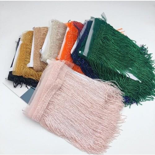 2Yards (1.8meter)gold heavy bead fringe tassel trim for dance costume, haute couture dress trimming beading fringe MANY COLOR