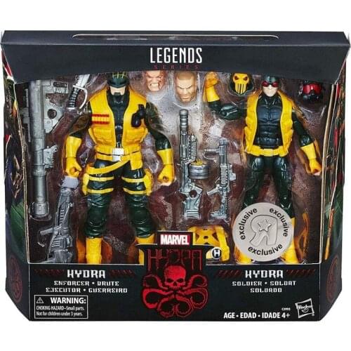 Hasbro Limited Marvel Legends Hydra Soldier and Hydra Enforcer Toys R Us Exclusive Action Figure Collection Model 2 Pack Boy Toy