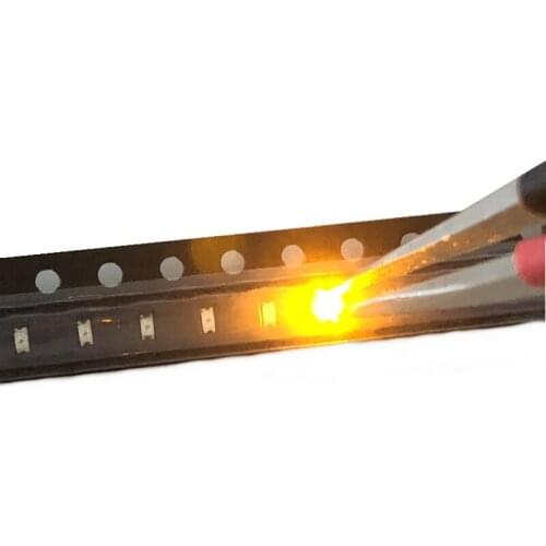 20000PCS 0603 Yellow SMD led Super Bright 120mcd 2.0~2.4V 580-590nm SMD 0603 led yellow 0603 diodes 1.6*0.8*0.6mm light lamp