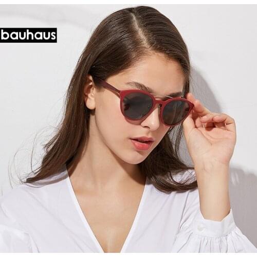 Bauhaus metal Double Beam magnet frame sunglasses eyeglasses frame for men women