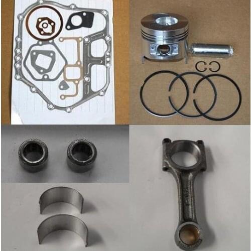 Fast Shipping Diesel engine 178F Piston pin ring gasket connecting rod bearing chinese brand suit for kipor kama