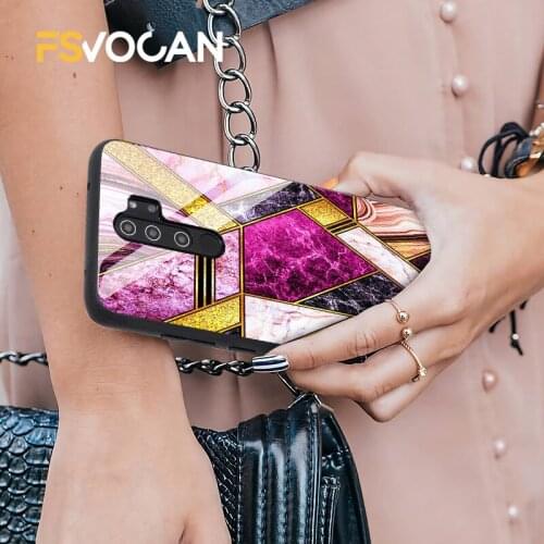 Marble Stone Art Design Case For Xiaomi Redmi POCO Note 10 9 8 Pro Max 8T 10S 9S 8A 9A X3 NFC Geometric Granite Phone Cover Capa