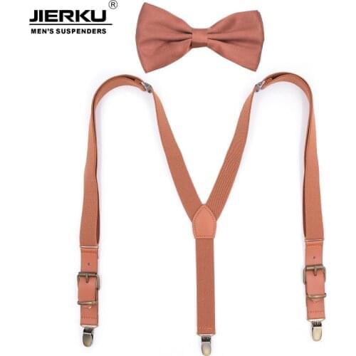 Elastic Vintage Men Women Suspenders 3 Clip Strap Braces for Trousers Pu Leather Suspenders Men Pants Brown 115cm Bretels braces
