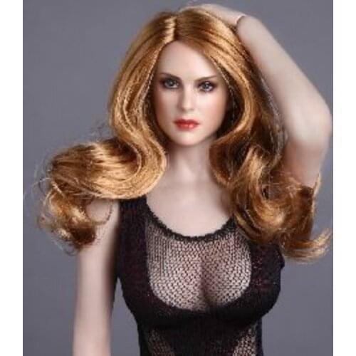 GACTOYS GC005 1/6 European Female Beautiful Lady Head Sculpt for 12in Collectible Phicen VC UD LD ND Doll Action Figure DIY