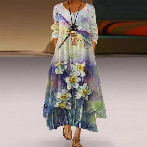 Hillsionly Long Sleeve Summer Dresses