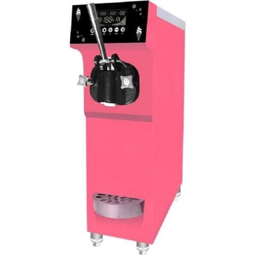 220/110 V Soft Serve Ice Cream Making Machine Small Ice Cream Maker with 1 flavor 12 L/H with free shipping