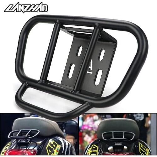 Motorcycle Rear Luggage Rack Tail Package Holder Travel Trip Accessories for Vespa GTS GTV 150 250 300 LX150 S150 All Year