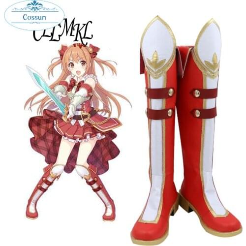 Princess Connect Re:Dive Cosplay Shoes Boots Halloween Carnival Costume Accessories