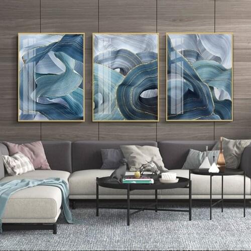 Simple And Modern Nordic Abstract Posters For Living Room Hanging Paintings Background Wall Decoration Canvas HD Printing