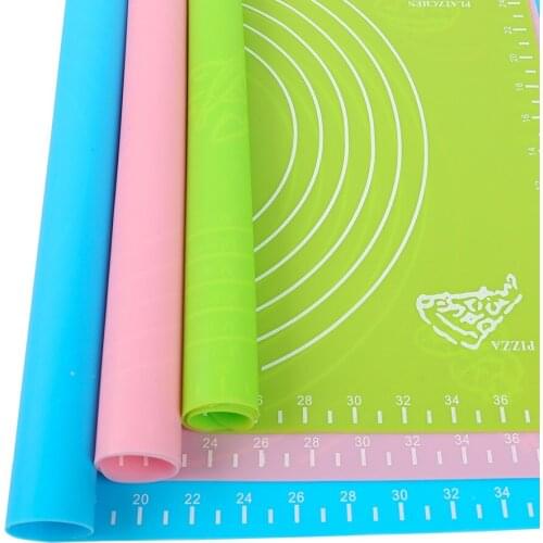 Silicone Baking Mat Thickening Flour Rolling Scale Mat Kneading Dough Pad Baking Pastry Rolling Mat Bakeware Liners 40X30cm