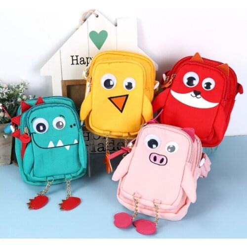 Cute Toddler Baby Dinosaur Messenger Bag Children Kids Girls Princess Shoulder Bag Handbag Solid Princess Coin Purses
