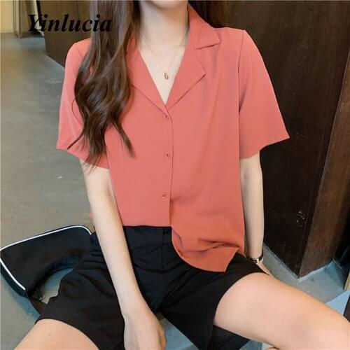 Yinlucia Collar Blouses