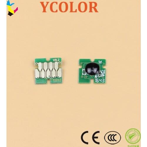 10pcs MT chips and 5pcs C, 5pcs M, 2pcs Y, 6pcs MK ink chips for T7270