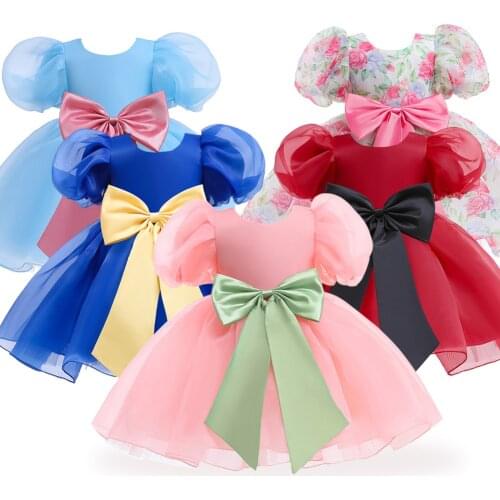 Baby Christmas Dress Infant Princess Party Christening Dresses For Baby Girls 1st Year Birthday Dress Newborn vestido infantil