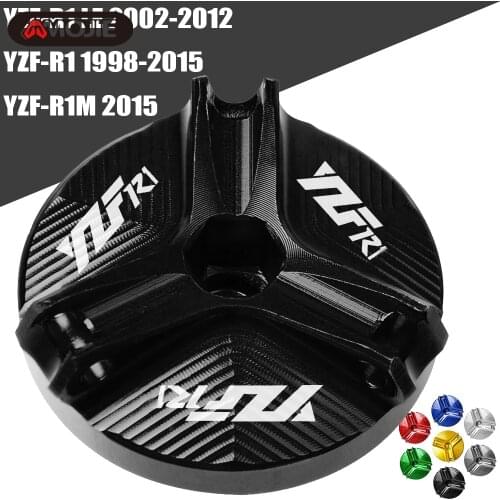 For Yamaha YZF-R1M YZFR1 2002 2003 2004 2005 2006 2007 2008 2009 2010 2011 2012 YZF R1 Engine Oil Cap Bolt Screw filler cover
