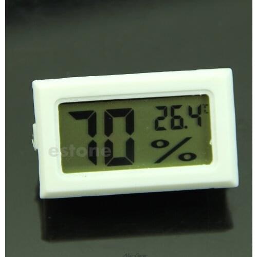 Hygrometer Thermometer Digital LCD Temperature Humidity Meter 10%~99%RH