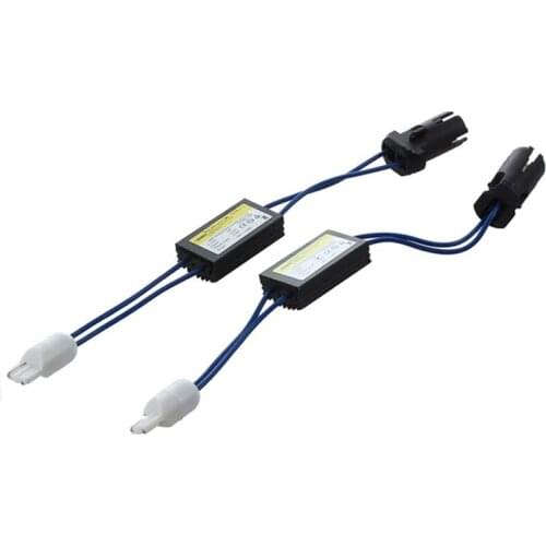 1pc T10 Canbus Cable 12V LED Warning Canceller Decoder 501 T 10 W5W 192 168 Car Lights NO Error Canbus OCB Load Resistor