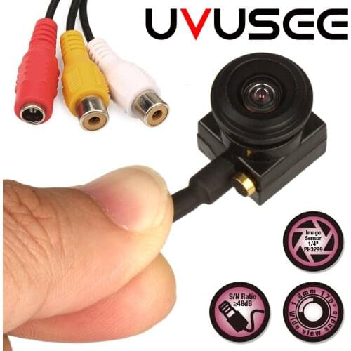 CCTV 1/3 Sony CCD 1000TVL 1.8mm wider angle HD Security Surveillance Camera with audio Microphone