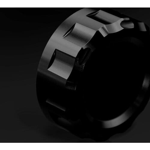 New High Quality "Z900" For Kawasaki Z900 2017 CNC Aluminum Cylinder Rear Fuel Brake Fluid Reservoir Cover Tank Cap cover