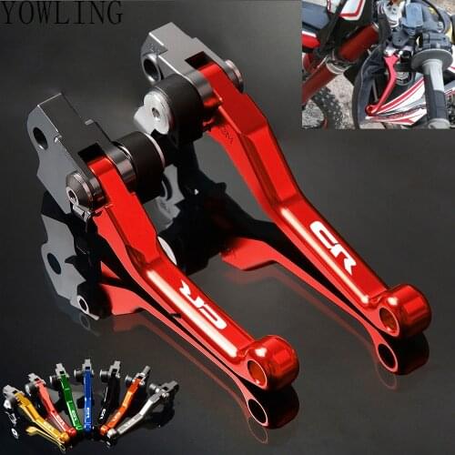 Pivot Foldable Brake Clutch Levers For HONDA CR 80 85 125 250 CRF 150 450 R CR80R CR85R CR125R CR250R CRF150R CRF450R 92-16
