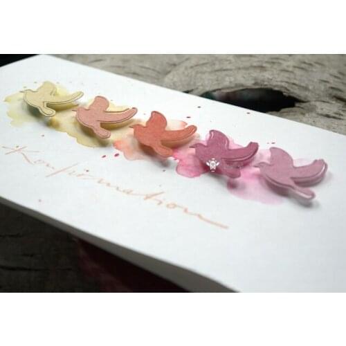 Mmao Crafts Metal Steel Cutting Dies Latest Pigeon bird Stencil For DIY Scrapbooking Paper/photo Cards Embossing Dies