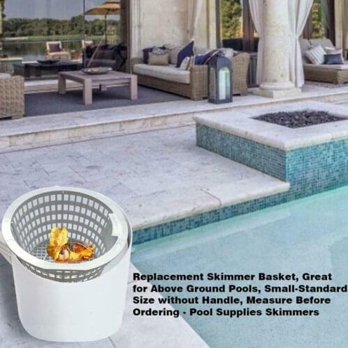 Universal Replacement Skimmer Basket Plastic Skimmers for Aboveground Swimming Pool 2 Pack