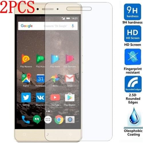 2PCS Tempered Glass For Highscreen Power Ice Max Screen Protector protective film For Highscreen Power Ice Max glass
