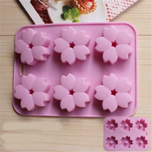1PCS 3D Cabochon Silicone Mold Flower Jewelry Pendant Accessories Making Tools