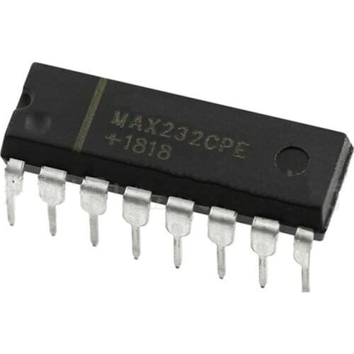 10PCS X MAX232CPE MAX232 2DVR/2RCVR RS232 5V 16-DIP NEW